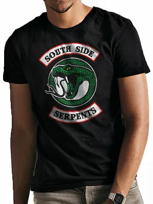 Buy Official Archie Comics - Riverdale Southside Serpents Black T-shirt • 14.99£