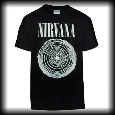 Buy NIRVANA Circle T/shirt Mens All Size S-5XL Grunge • 17.99£