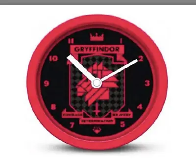 Buy HARRY POTTER Alarm Clock (Gryffindor Modernist) 12cm Diameter - Official Merch • 12.99£