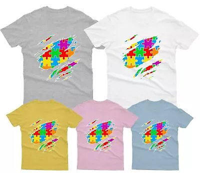 Buy Autism Awareness Day Promoting Love Peace And Acceptance T-Shirt #AD • 9.99£
