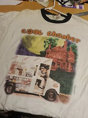 Buy Vintage '97 Coal Chamber 'Spooky Tour' Shirt- Size XL (Devildriver) Korn Bizkit  • 139.94£