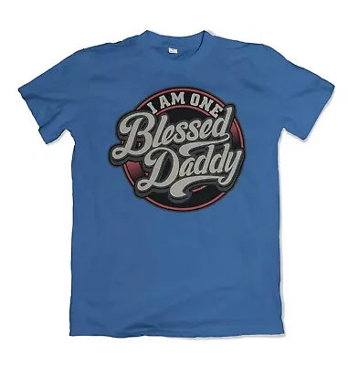 Buy Blessed Daddy Mens T Shirt Father's Day  S-3XL  • 14.99£