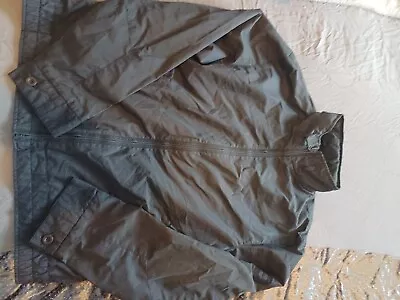 Buy Next Mens  Bomber Style Jacket Navy Size L Hooded • 0.99£