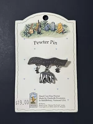 Buy Danforth Pewterer Classic Pooh Pewter Eeyore Pin • 28.95£