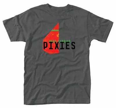 Buy Official Pixies Head Carrier Mens Grey T Shirt Pixies Tee • 14.50£