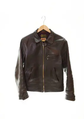 Buy The Real McCoy's ROUGH WEAR Flight Jacket 445018 Size34 Brown • 878.36£