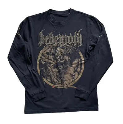 Buy Behemoth T Shirt Medium Long Sleeve Crucifixion Was Not Enough • 35£