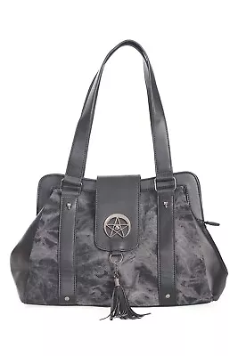 Buy BANNED Apparel Gothic Emo Punk Rockabilly Pentagram Dreamcatcher Shoulder Bag • 47.99£