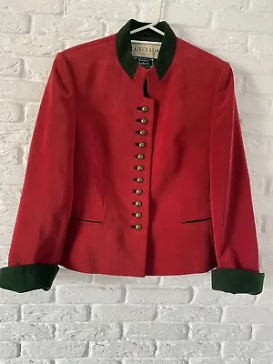 Buy Kaiseralm  German Jacket Blazer Red Female EU 42 • 37.80£