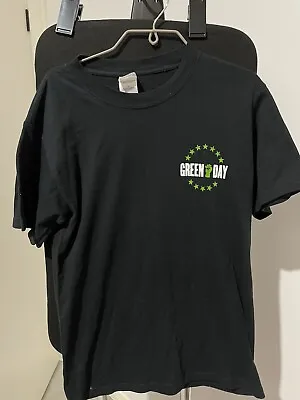 Buy Green Day American Idiot Fist Black T Shirt Size S Band Merch Rock Punk Rare • 31.59£