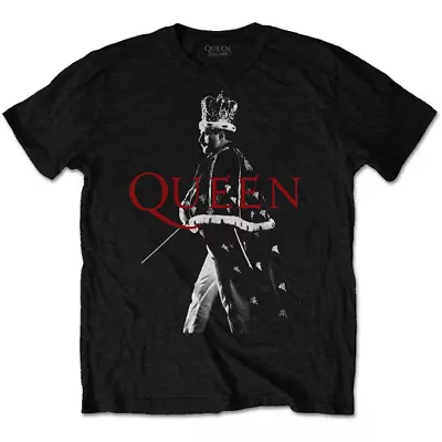 Buy Queen T-Shirt - Freddie Crown - Official Licensed Merchandise - Free Postage • 14.04£