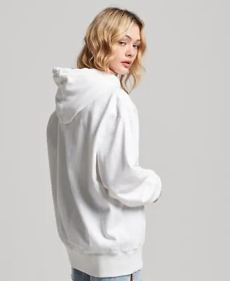 Buy Superdry Womens Organic Cotton Essential Oversized Hoodie • 25£