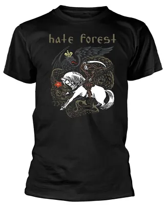 Buy Hate Forest 'With Fire And Iron' (Black) T-Shirt - NEW & OFFICIAL! • 16.29£