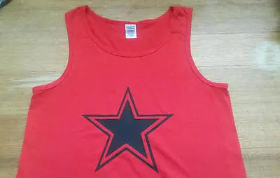 Buy Red Star Vest Northern Soul T-shirt 60s 70s Tank Top Glam Rock • 16£