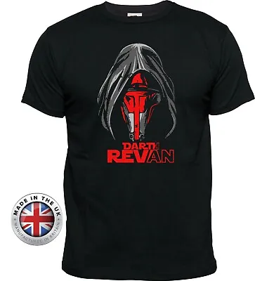 Buy SITH LORD DARTH REVAN STAR WARS T-Shirt. Unisex, Kids And Ladies Fitted Black • 12.99£