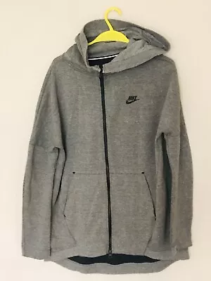 Buy Ladies Nike Tech Fleece Cape Hoodie Full Zip Hoodie Medium Jacket • 14.99£
