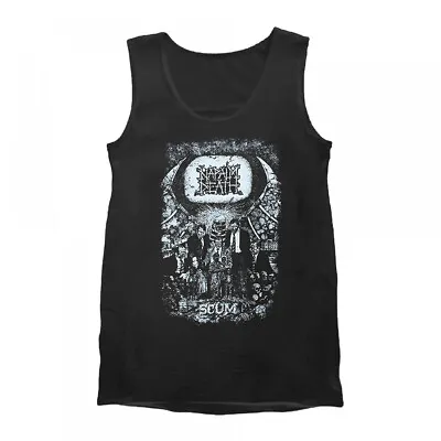 Buy Napalm Death 'Scum' Vintage Print Men's Vest - NEW OFFICIAL • 16.99£