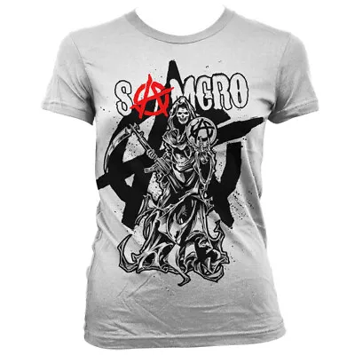 Buy Sons Of Anarchy Samcro Girly Shirt Women Officially Licensed • 30.91£