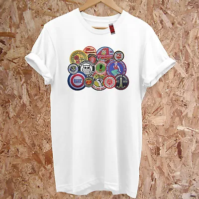 Buy Northern Soul Patches Collage Keep The Faith Wigan Premium T-Shirt S-5XL • 11.95£