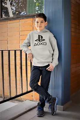 Buy Kids Boys Hoodies Classic Hooded Sweatshirt Game Gamer PS4 • 13.99£
