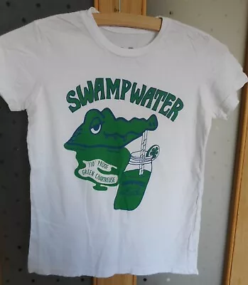 Buy Reproduction Joey Ramone Alligator 110% Green Chartreuse Swamp Water T-shirt   • 8£