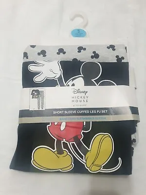 Buy Disney Mickey Mouse Fleece Pyjamas Official Ladies Pj's Size  Small New** • 12.50£