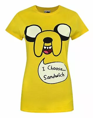 Buy Adventure Time Yellow Short Sleeved T-Shirt (Womens) • 14.99£