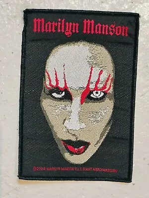 Buy Marilyn Manson ( Band ) Sew  On Cloth Patch NEW 12 Cm X 8 Cm • 7.52£