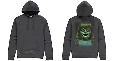 Buy Annabelle Doll The Conjuring Scary Halloween Hoodie Black • 30.50£