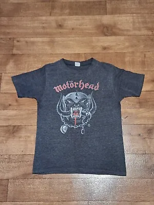 Buy MOTORHEAD IRON FIST 1982 Tour Original UNISEX Vintage Single Stitch T Shirt • 99.95£