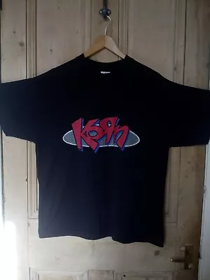 Buy Korn Vintage XL T-Shirt Screenstars Ireland Single Stitch Life Is Peachy Metal • 99.99£