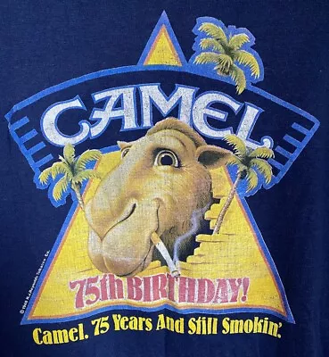 Buy Vintage 1988 Camel Cigarettes Tshirt • 25£