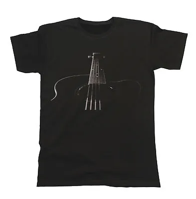 Buy Mens ORGANIC Cotton T-Shirt ACOUSTIC GUITAR Music Instrument Musician Band Gift • 10.02£