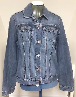 Buy Lovely Next 1990’s Ladies Blue Denim Jacket UK Size 12, Excellent Condition • 9£