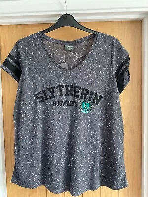 Buy Harry Potter Slytherin Grey Womens Tshirt New With Tags Size 18 • 0.99£