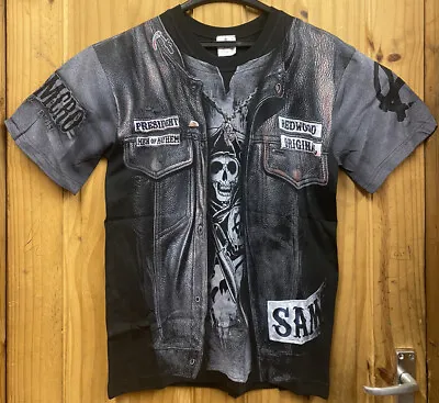 Buy Sons Of Anarchy Licensed Short Sleeve T-shirt Medium Redwood Samcro Jax NEW • 15£