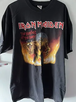 Buy Iron Maiden Rare Summer 2005 Tour T Shirt XL Eddie Rips Up Europe • 29.99£