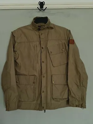 Buy Penfield Hudson Jacket Mens Waxed Cotton Khaki Brown Biker Military Bomber New M • 48£