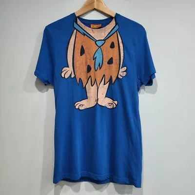 Buy Men's Fred Flintstone Blue Topman T-shirt - Size S, Used Excellent Condition • 10£