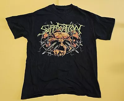 Buy Rare Suffocation Shirt Surgery Of Impalement Size M 2004 Death Metal • 74.99£