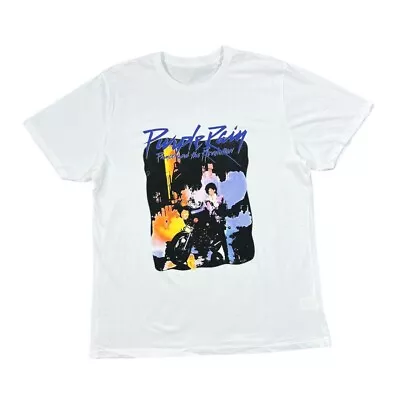 Buy PRINCE AND THE REVOLUTION  Purple Rain  Psychedelic Funk Rock Band T-Shirt XL • 9.60£