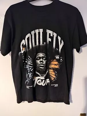 Buy Rod Wave Soul Fly USA Tour T Shirt Medium  • 10.50£