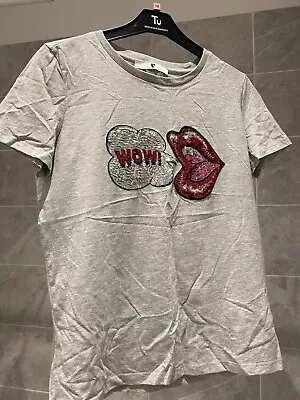 Buy ‘wow’ Ladies T Shirt Size 12  • 0.99£