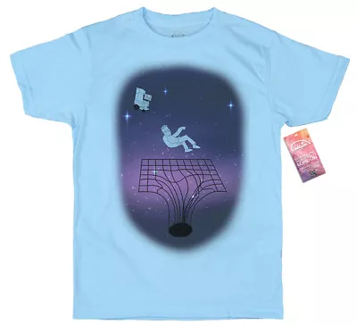 Buy Stephen Hawking Into The Black Hole T Shirt Design • 18£