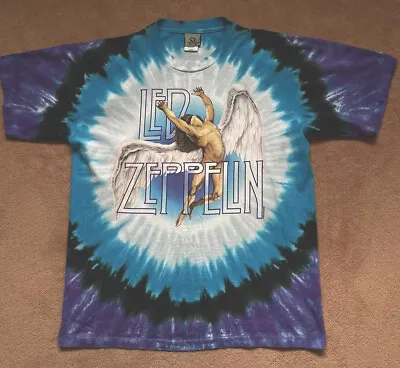 Buy Led Zeppelin T Shirt Mens Size L By Liquid Blue. Single Stitch • 95£