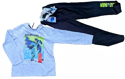 Buy Primark Nightwear,boy 6-7y 122cm Batman Top And Leggings Set.  New With Tags • 6£