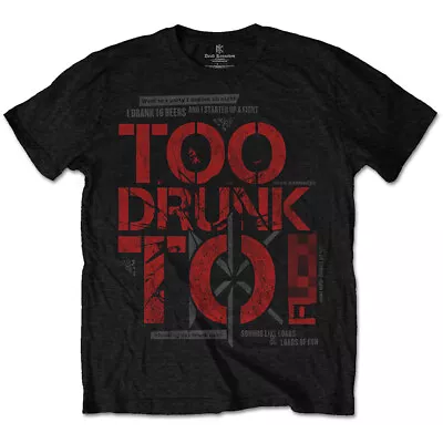 Buy Dead Kennedys Too Drunk Official Tee T-Shirt Mens Unisex • 15.99£