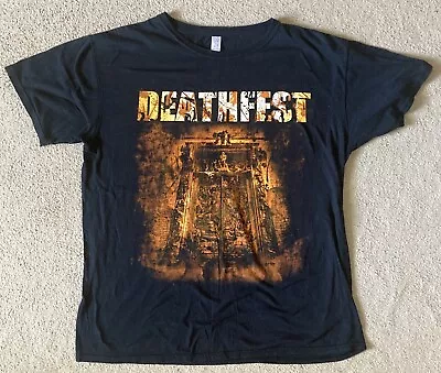 Buy DEATHFEST 2009 T-shirt [L]  |  Vader/Repulsion/Akercocke/Benediction/Desecration • 5£