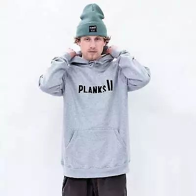 Buy Planks Men's Rave Face Organic Raglan Hoodie Casual Outerwear Pull On Jumper • 40£