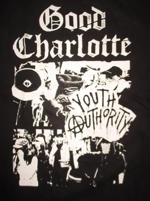 Buy Hot Topics Label - GOOD CHARLOTTE  Youth Authority  Concert (MED) T-Shirt W Tags • 28.42£